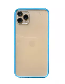 Funda Transparente Borde Color Para iPhone 6 7 8 Plus Xs Xr