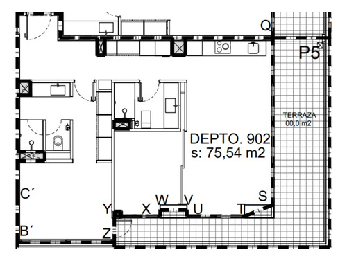 Arriendo Depto Recien Construido Frente Metro P.gales 2d+2b