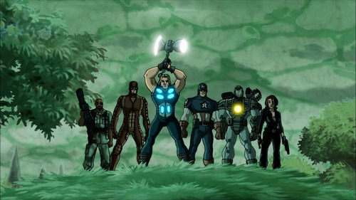 Colección Marvel: Lote De 4 Películas Animadas. Dvd. Sony.