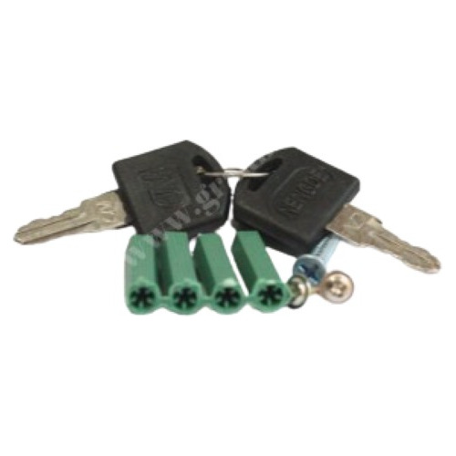 4 Llaves Para Cerradura De Leva Nengde 1043 Key-fba