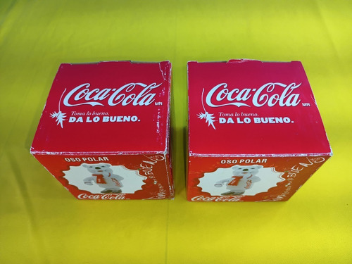 Figura Coleccionable  Oso Polar Coca Cola Toma Lo Bueno 