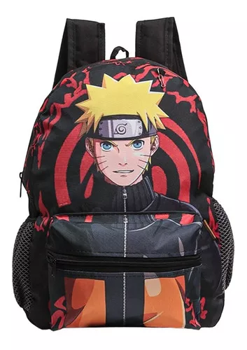 Mochila escolar bolsa anime Naruto Akatsuki Nuvens Itachi