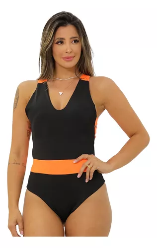 Maiô, Body Feminino Modelo 2022 Chapa Barriga Com Bojo Neon