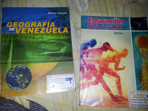 Geografia De Venezuela Y Formacion Para La Salud.2 Por 1..10