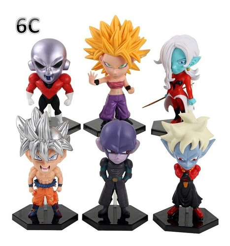 Figura Muñeco Dragon Ball Sets Variados Cabezones Goku Mas