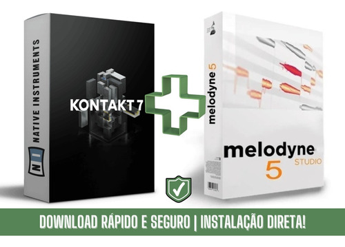 Kontakt 7 Full + Librarys Pack Pro + Melodyne 5