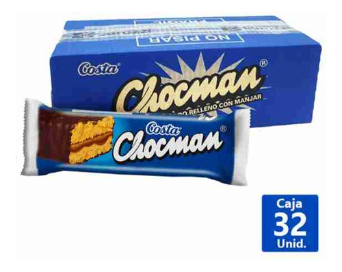 Chocman Caja 32 Unidades 33g