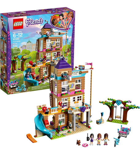 Kit De Construcción De Lego Friends. Casa De La Amistad