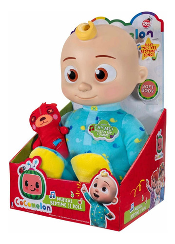 Muñeca Jj De Cocomelón Musical Para La Hora De Dormir