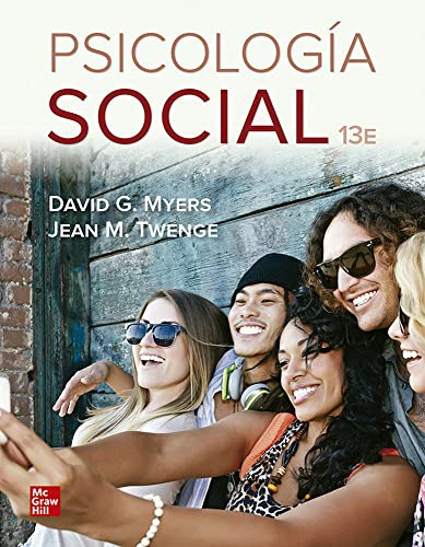Psicologia Social Con Connect 13ed. 2019, De David Myers Y Jean Twenge. Editorial Mcgrawhill En Español