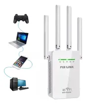 Comprar Repetidor Wifi 2800m 4 Antenas Amplificador Sinal Roteador