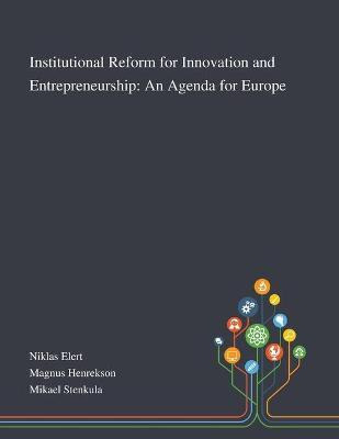 Libro Institutional Reform For Innovation And Entrepreneu...