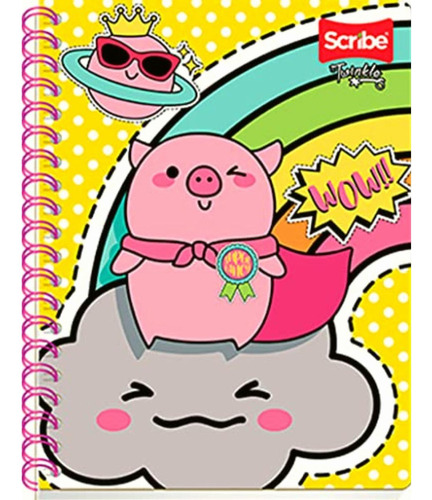 Scribe, Twinkle, Cuaderno Profesional Espiral Doble De Pasta