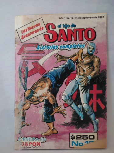 Las Nuevas Aventuras Del Hijo Del Santo 12 Vintage Comic