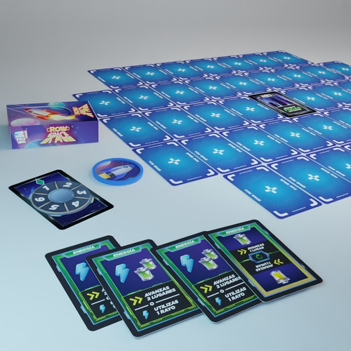 Imagen 4 de 6 de Pow Space Juego De Mesa Portátil