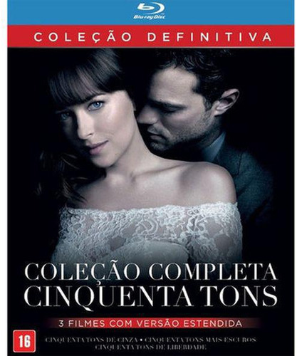 Coleção Completa Cinquenta Tons - Blu-ray