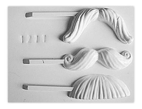 Molde Chupetín 3 Bigotes - Plastichok