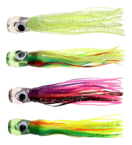 3 Pulpo Calamar Señuelo Atún Trolling Pesca Consejos Para
