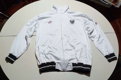 Estudiantes Caseros Campera Frisa Blanca Marca 3f T. Xxl