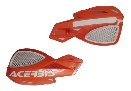 Imagen 2 de 3 de Protector De Mano Mx Uniko Naranja (par)