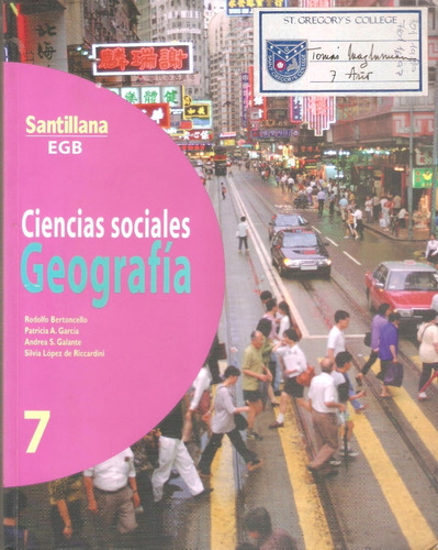 Ciencias Sociales 7 Egb Geografía Santillana
