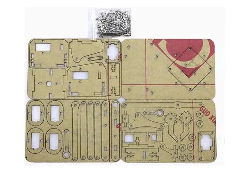 comprar Kit Acrilico Para Armar Brazo Robotico Diy Sin Electronica 