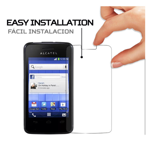 Protector Mica Pantalla Para Alcatel One Touch T Pop