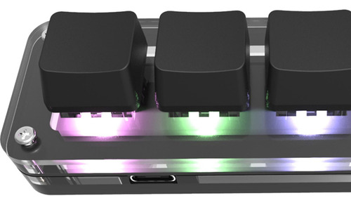 Teclas De Teclado Rgb Portátil De Reemplazo De Negro
