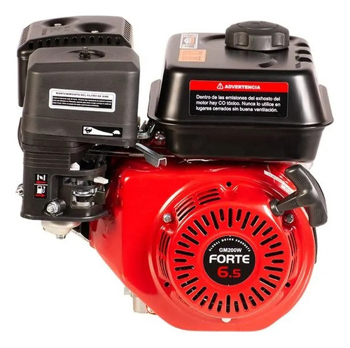 Motor Forte Gm270fd 9 Hp A Gasolina Eje De Cuña A 3600 Rpm