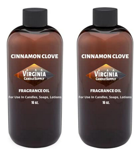Aceite Esencial De Clavo Y Canela (32 Oz) Para Velas, Jabone