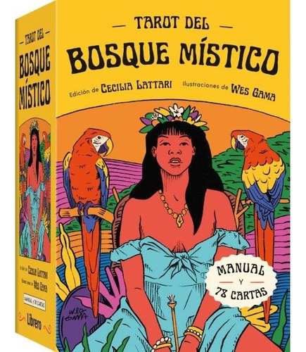 Tarot Bosque Místico 78 Cartas Y Librito - Cecilia Lattari