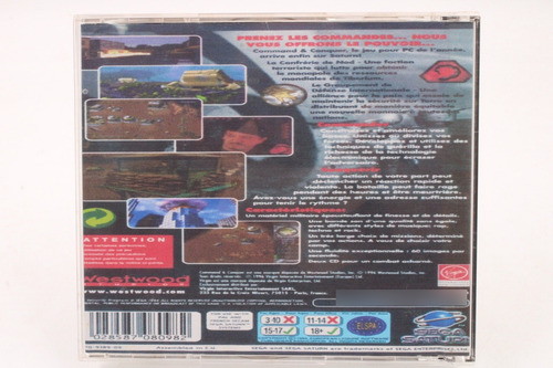 Jogo Sega Saturn - Command E Conquer (1) (Usado)