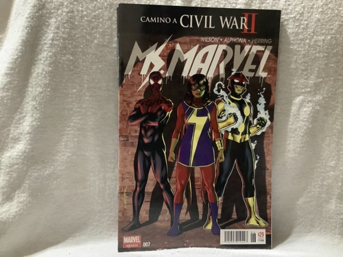 Ms. Marvel Civil War 2 Tomos 7, 8, 9, 10 Y 11 Imb