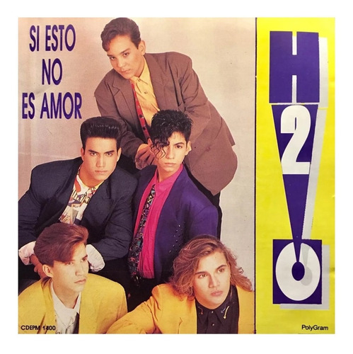 Cd H2o - Si Esto No Es Amor (1991) Polydor (Usado)