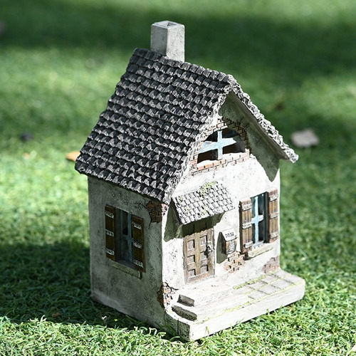 Imagen 3 de 6 de Casa De Jardín De Hadas Rústica En Miniatura Woodland F