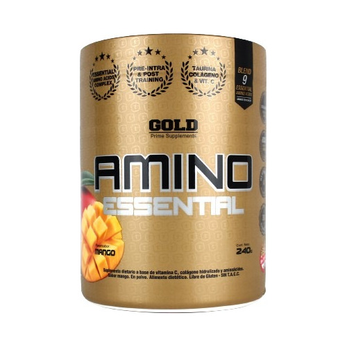 Amino Essential Gold Nutrition Aminoacidos Esenciales