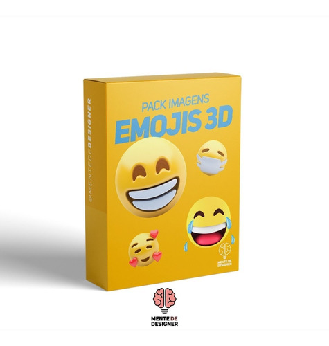 Pack Emojis 3d Com +200 Imagens Png, Psd, Cdr...