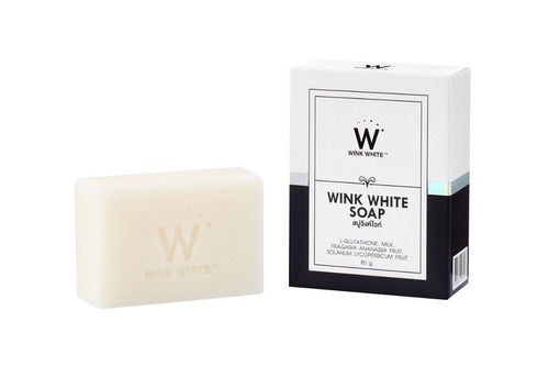 Wink White - Gluta Pure Jabon Blanqueador Leche