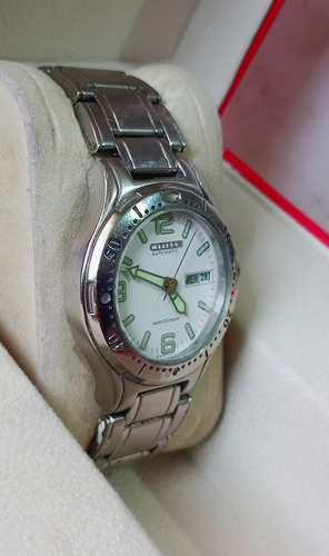 Reloj Citizen Challenger Diver Casi Único Muy Raro Y Escaso Plateado Plateado Blanco (Usado)