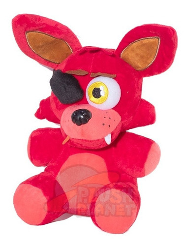 Brinquedo Pelúcia Foxy Five Nights At Freddy's Vermelho 20cm