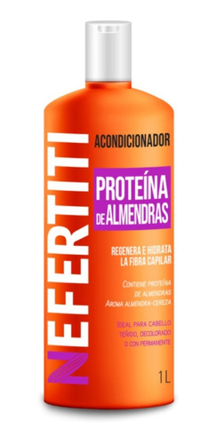 Nefertiti Acondicionador Con Proteína De Almendras 1 Litro