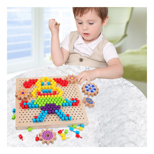 Bake Hongo De Madera Diy Aprendizaje Temprano 3d For Niños Y