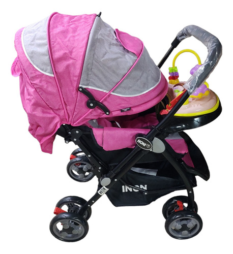 Carriola Con Mango Reversible Angelin Baby Noni 555 P