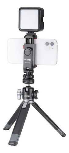Kit De Filmacion Ulanzi Tripodemt-16+luz Vl-49+soportest-06s