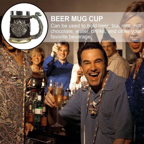 Tazas Vikingas Para Hombres Taza De Jarra Taza Fría De Café