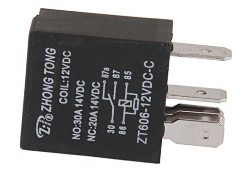 12v 20/30 Amp 5 Pin Spdt Car Relay, Interruptor De Relé