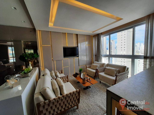 Apartamento Com 3 Dormitórios À Venda, 143 M² Por R$ 2.500.000,00 - Centro - Balneário Camboriú/sc - Ap2777