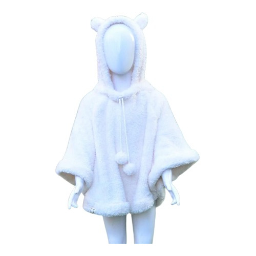 Poncho Polar Osito Niño Niña Gositos