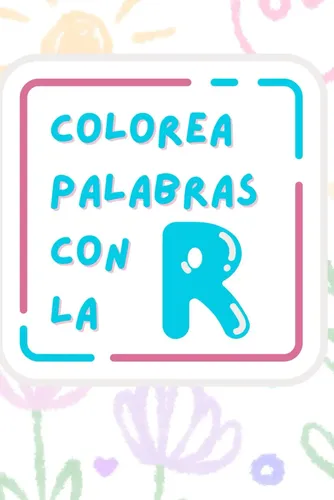 Colorea Palabras Con La Letra R (colorea Palabras Con Las Le | Envío gratis