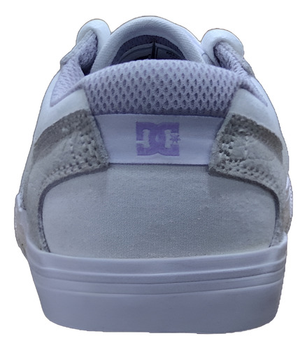 Tenis Dc Argosy Vulc Adjs300172wzo Para Mujer, Color Gris